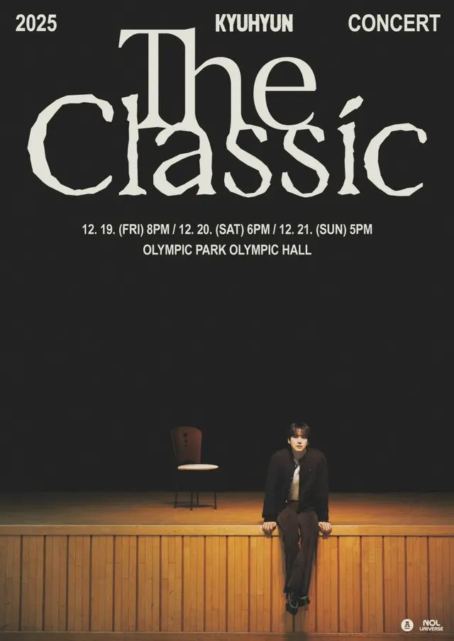 「SUPER JUNIOR」キュヒョン、12月19日～21日単独コンサート「The Classic」開催