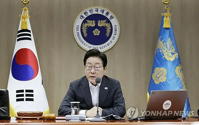 韓国の李在明（イ・ジェミョン）大統領（大統領室通信写真記者団）＝（聯合ニュース）
