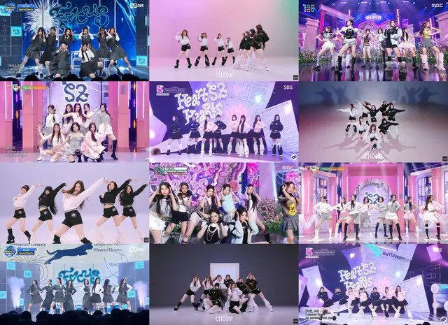 「Hearts2Hearts」、やはり”角度揃ったパフォーマンスの代表”...新曲「FOCUS」感覚的なダンスが話題