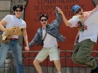 キム・ウビン、こんなにたくましいのにド・ギョンス（「EXO」D.O.）＆イ・グァンスと一緒だと腕白坊主そのもの