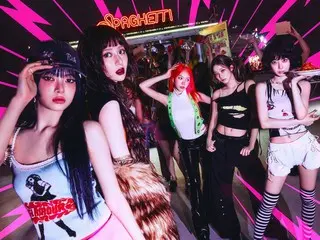 「LE SSERAFIM」、シングル1stアルバム「SPAGHETTI」がオリコンデイリーシングルランキングで1位