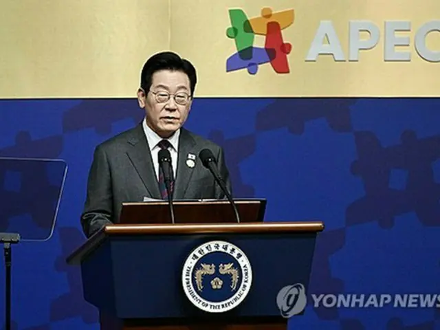李大統領　「多国間主義・連帯」強調＝ＡＰＥＣのＣＥＯサミットで演説