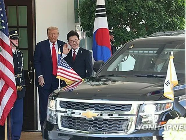 トランプ米大統領が韓国に到着　李大統領と会談へ