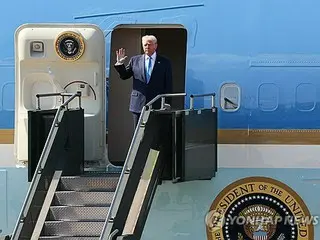 トランプ米大統領が韓国に到着　李大統領と会談へ