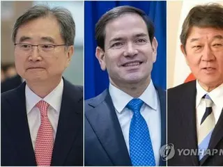 韓国・慶州で韓米日外相が略式会談　中止発表から一転