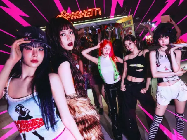 J-HOPE(BTS(防弾少年団))とタッグを組んだ「LE SSERAFIM」、新曲「SPAGHETTI」が英米チャートで自己新記録