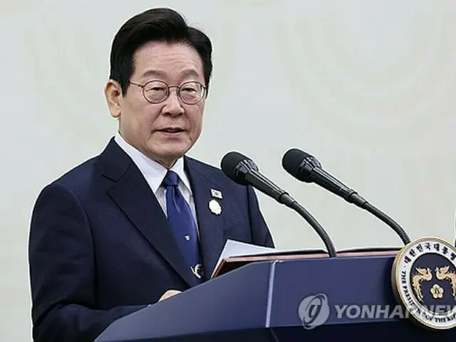 ［速報］李大統領　韓日関係は「問題直視し未来へ」＝「シャトル外交で奈良県に行きたい」