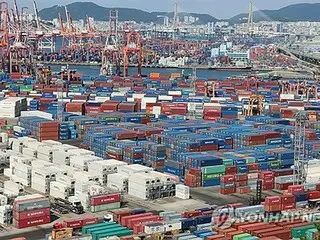 韓国の１０月輸出５９５．７億ドル　前年比３．６％増加