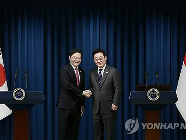 韓国・シンガポール　「戦略的パートナー関係」に引き上げ＝オンライン詐欺などに共同対応へ