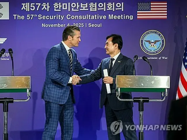 韓国国防相「核兵器の開発はあり得ない」　非核化は「揺るぎのない約束」