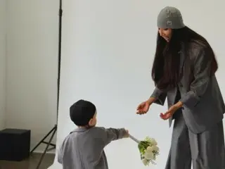 “チョン・ウソンの子を出産”ムン・ガビ、子どもを利用した“AI合成写真”に激怒