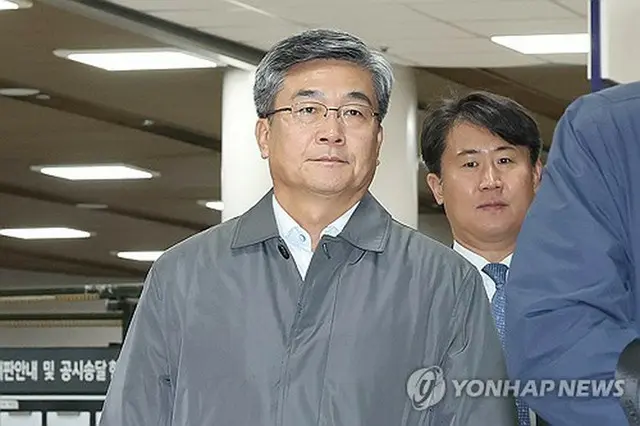 １１月５日の公判に出廷した徐旭被告＝（聯合ニュース）