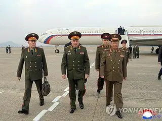 ロシア国防次官が訪朝　軍事分野の高官交流継続