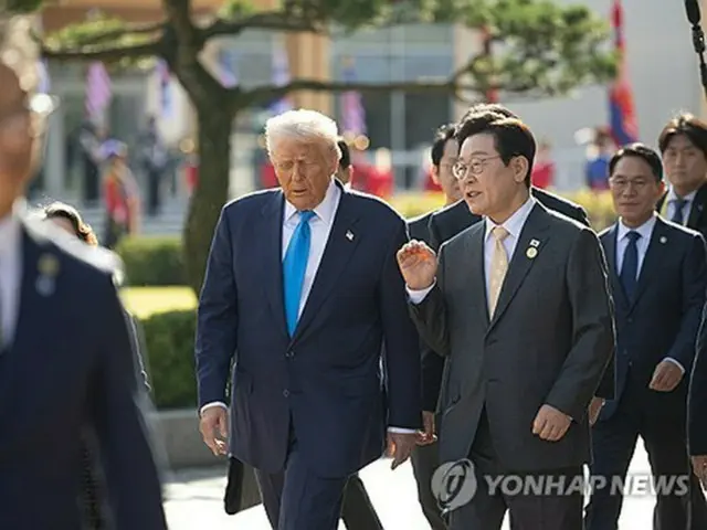 韓米交渉の説明資料「一部調整中」　原潜は韓国で建造＝韓国大統領室