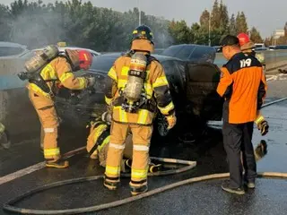 金浦IC付近で車9台がからむ追突事故···近隣は渋滞＝韓国