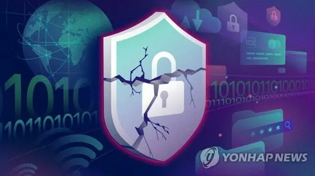 北朝鮮を背景とするハッカー組織が個人のスマホやパソコンなどを遠隔操作し被害を与える事件が発生した（イラスト）＝（聯合ニュース）