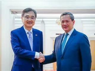 韓国外相　カンボジア首相と面会＝特殊詐欺への対応議論