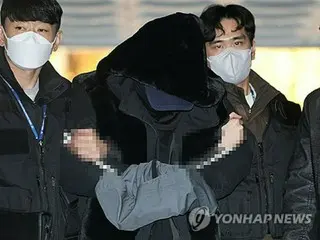 日本人観光客はねた男を送検　飲酒運転・危険運転致死傷容疑＝韓国