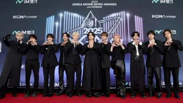 [2025 KGMA]「INI」、「K-POP海外アーティスト」部門受賞…「受賞できて光栄」