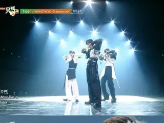 「THE BOYZ」ヒョンジェ＆ソヌ＆ジュヨン、「Tiger」の音楽番組が大盛況…ユニットの底力証明