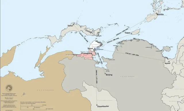 在韓米軍司令官「地図を逆さにすると、朝鮮半島は “戦略的中心”」