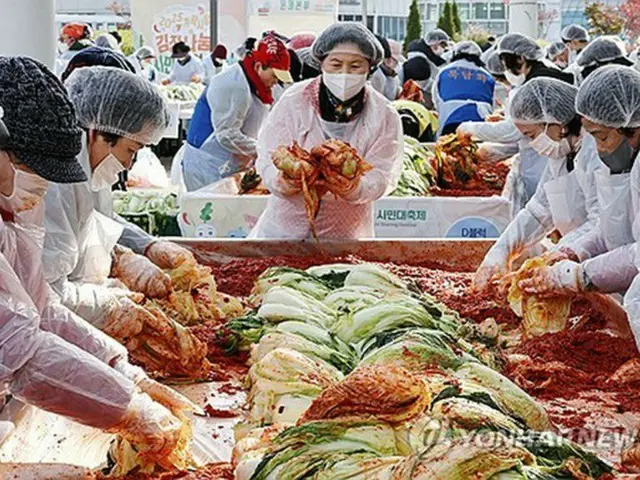 自家製キムチ作りシーズン到来　材料費は前年比５．６％低下＝韓国