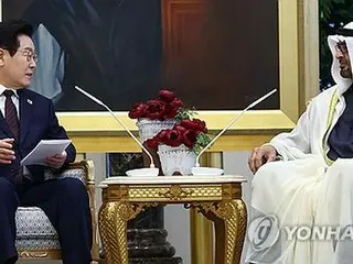 韓国・ＵＡＥ首脳会談　李大統領「両国は兄弟国、核心パートナー」