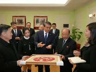 駐北朝鮮中国大使が金日成大を訪問　「大学交流協力の強化を」