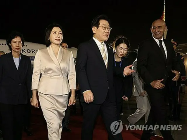 韓国・エジプト首脳が会談　経済・文化協力協議へ