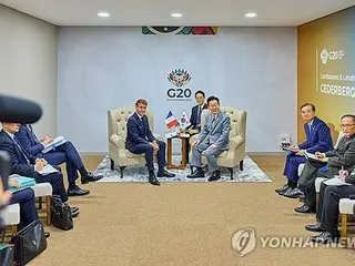 韓仏首脳会談　李大統領「戦略的パートナー関係」に格上げ期待