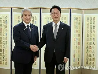 韓国首相　日韓協力委の代表団と面会＝「民間レベルの交流も重要」