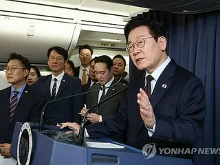 米国との軍事訓練　平和体制構築時は「実施しないのが望ましい」＝李大統領