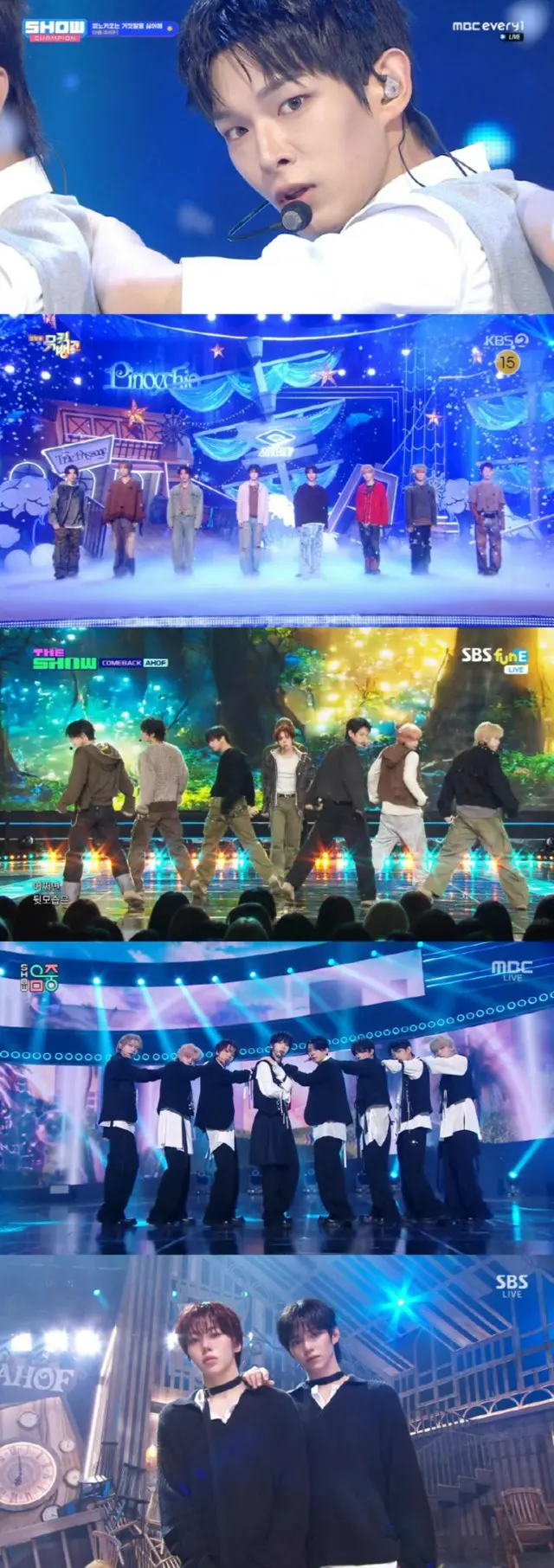 「AHOF」、音楽番組3冠王で新曲の活動を盛況のうちに終了…活発な活動続く