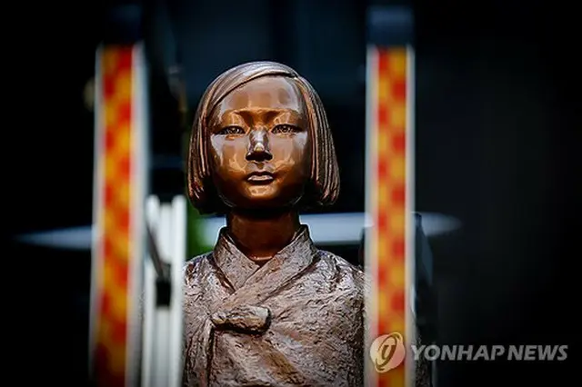 慰安婦被害者を象徴する「平和の少女像」（資料写真）＝（聯合ニュース）