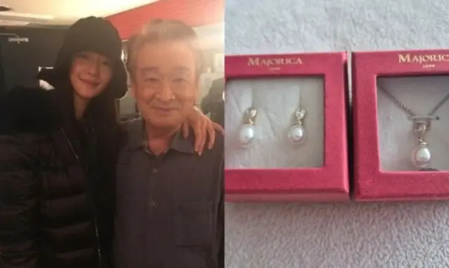 女優ソ・イェジ、故イ・スンジェさんから贈られた物を公開