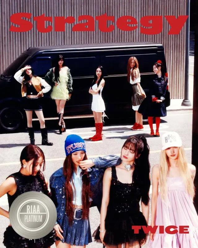 「TWICE」、「Strategy」米レコード産業協会プラチナム認証…K-POPガールズグループ初