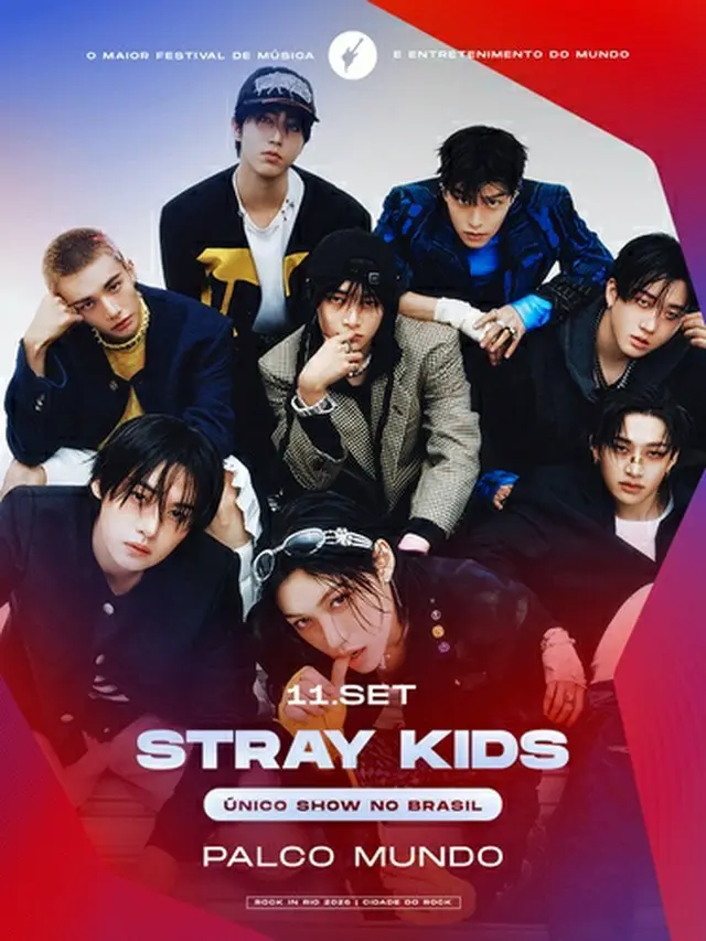 Ｓｔｒａｙ　Ｋｉｄｓがロック・イン・リオに出演する（ロック・イン・リオ提供）＝（聯合ニュース）≪転載・転用禁止≫