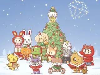 「SEVENTEEN」の公式キャラクター“MINITEEN”、ホリデーシーズンを迎えポップアップを開催