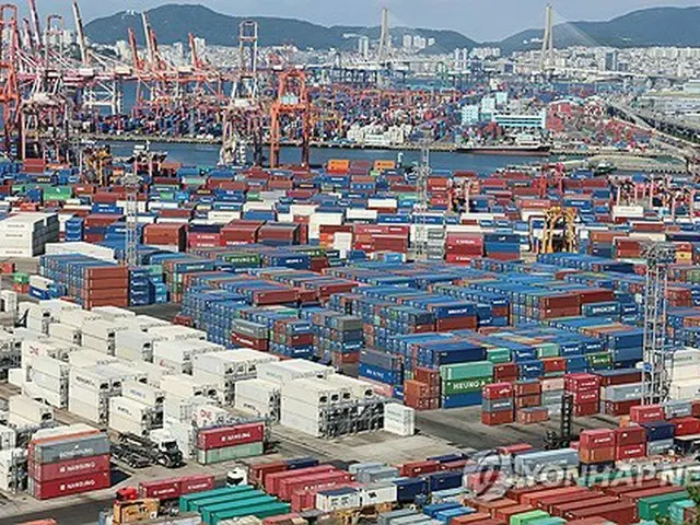 韓国の１１月輸出６１０．４億ドル　前年比８．４％増