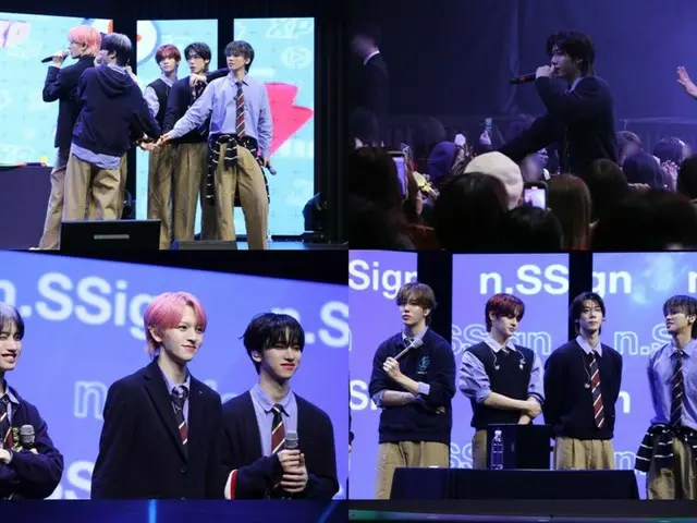 「n.SSign」、単独ファンミーティング「Cosmic Link」盛況…「これからも成長する」