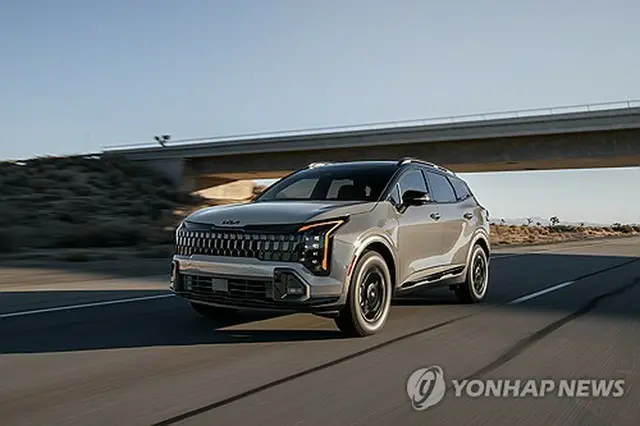 起亜の「スポーテージ」（同社提供）＝（聯合ニュース）≪転載・転用禁止≫