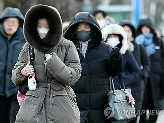 ３日は厳しい寒さに　ソウルの最低気温氷点下８度＝韓国