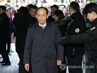 韓国最大野党　元院内代表の逮捕状審査を「政治工作」と批判＝地裁前で集会