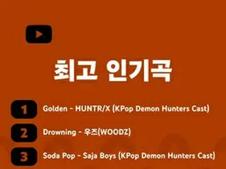 ユーチューブ今年の人気曲１位に「Ｇｏｌｄｅｎ」　クリエーターは秋山成勲＝韓国