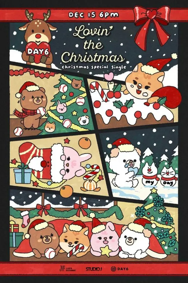 デビュー10周年を迎えた「DAY6」、初のクリスマスシーズンソングをリリース