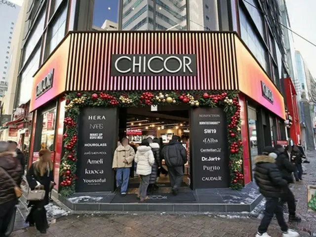 韓国・新世界百貨店　外国人に人気のエリアにビューティーショップ開店