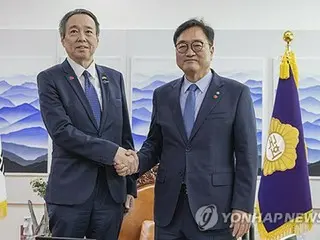 韓国国会議長「痛ましい歴史を直視すべき」　駐韓日本大使と会談