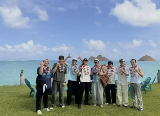 「BTS」V、チェ・ウシク＆パク・ソジュン＆パク・ヒョンシクらと韓国を離れた…意外な場所で発見2