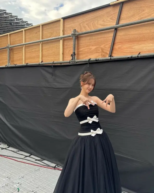 ユナ(少女時代)、ラブリー+清純ドレス姿3