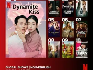 ［韓流］ドラマ「ダイナマイト・キス」　ネトフリ非英語部門で２週連続１位